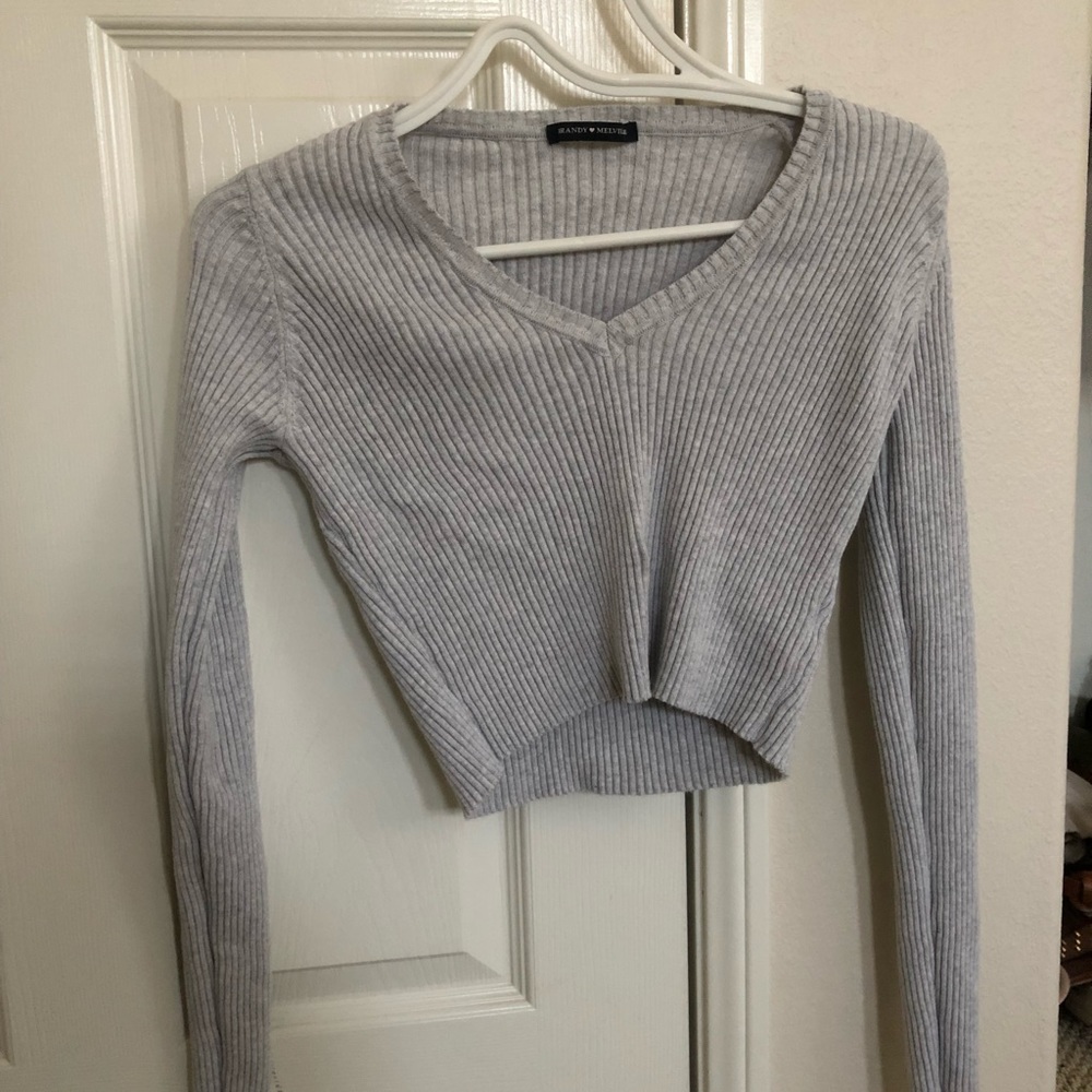 Brandy Melville cropped sweater